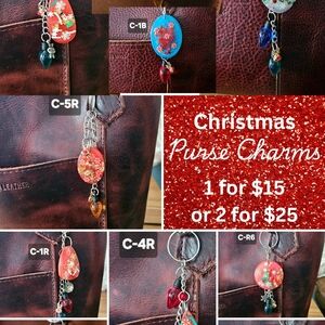 Christmas Purse Charms (or Keychains)